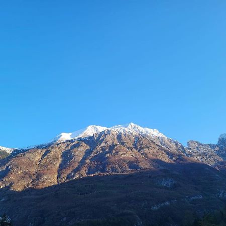 Pocitnisko Stanovanje Planja Soča Exterior foto